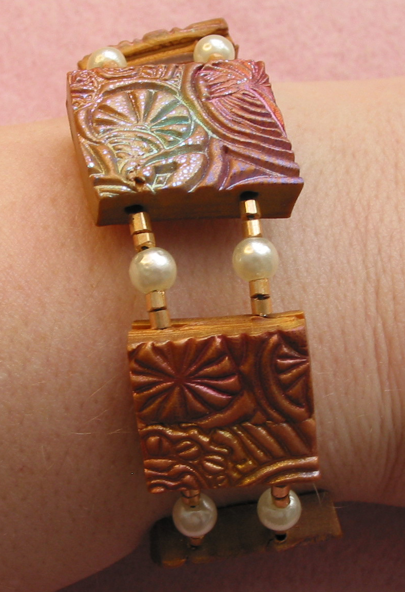foil cabs bracelet
