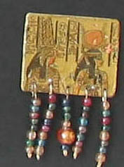 Paper Egyptian Brooch