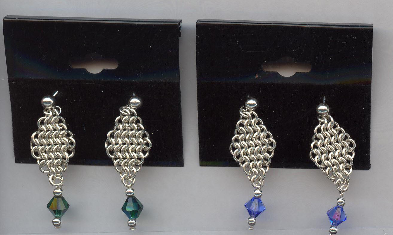 Sterling Silver Chain Earrings